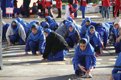 برگزاری بیست و پنجمین مانور سراسری زلزله در اسلامشهر