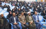 برگزاری جشن تکلیف سیاسی دانش‌آموزان دختر رای اولی با حضور فرماندار اسلامشهر