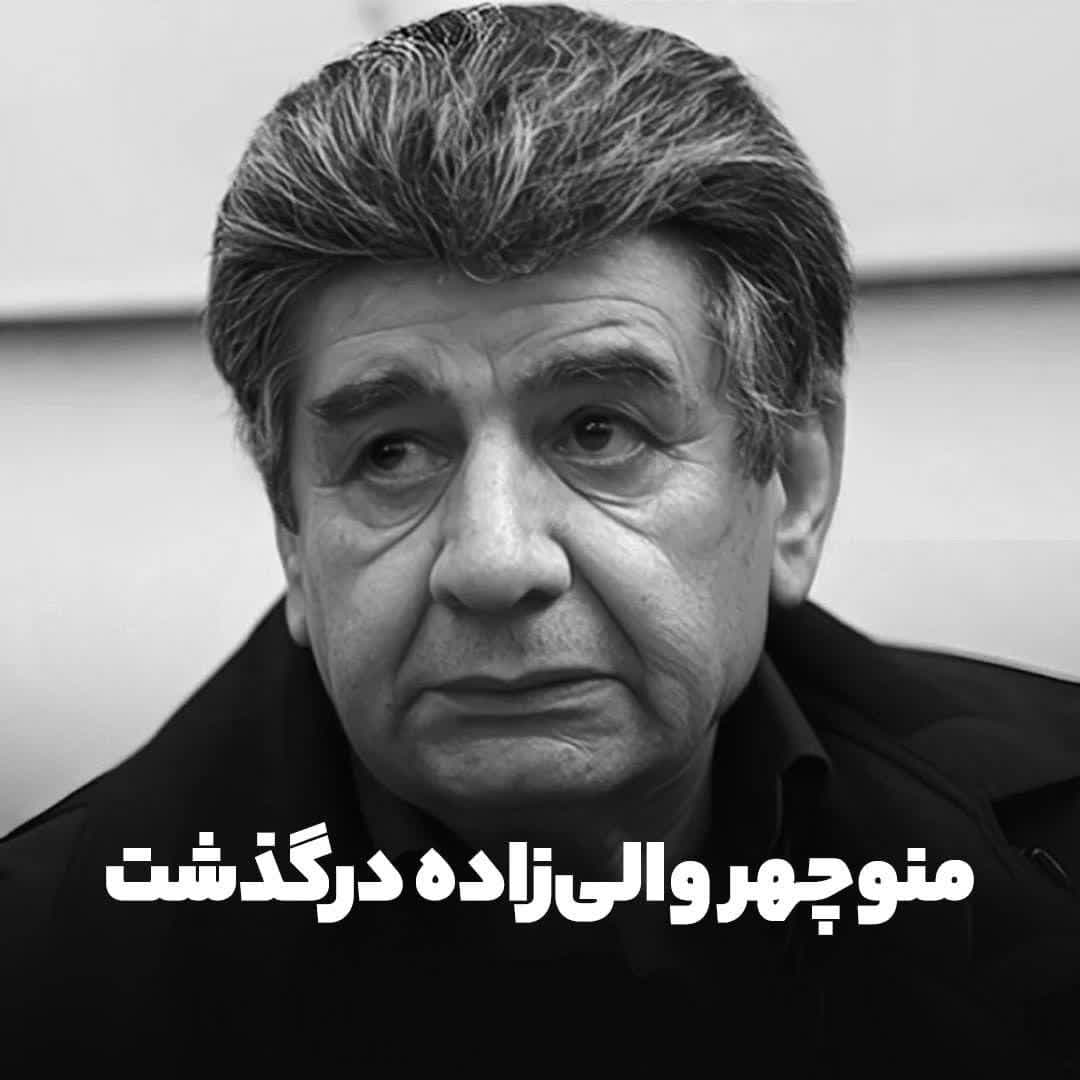 منوچهر والیزاده درگذشت منوچهر والیزاده درگذشت