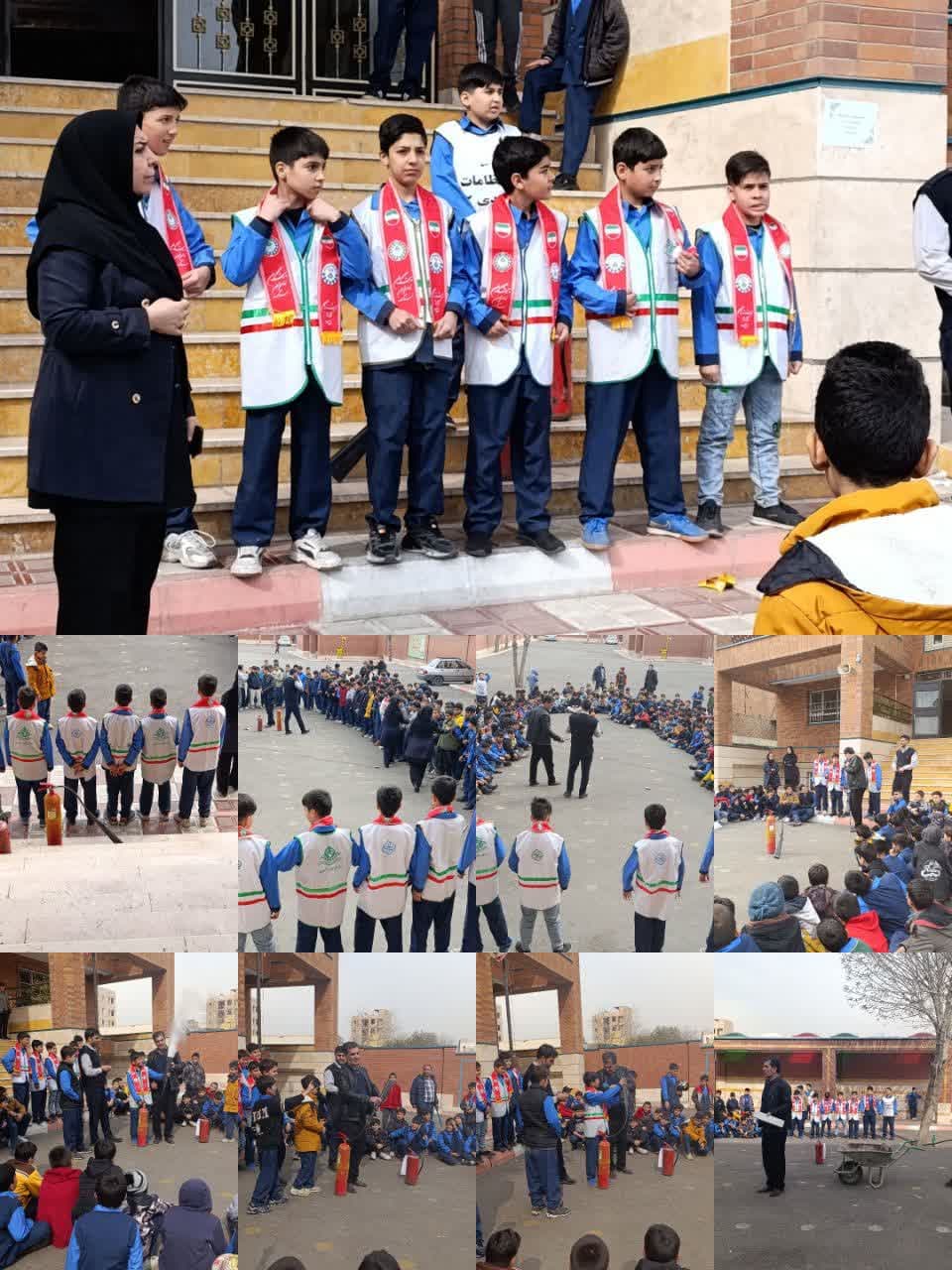 تداوم آموزش اطفاء حریق و نکات ایمنی چهارشنبه سوری در مدارس چهاردانگه تداوم آموزش اطفاء حریق و نکات ایمنی چهارشنبه سوری در مدارس چهاردانگه