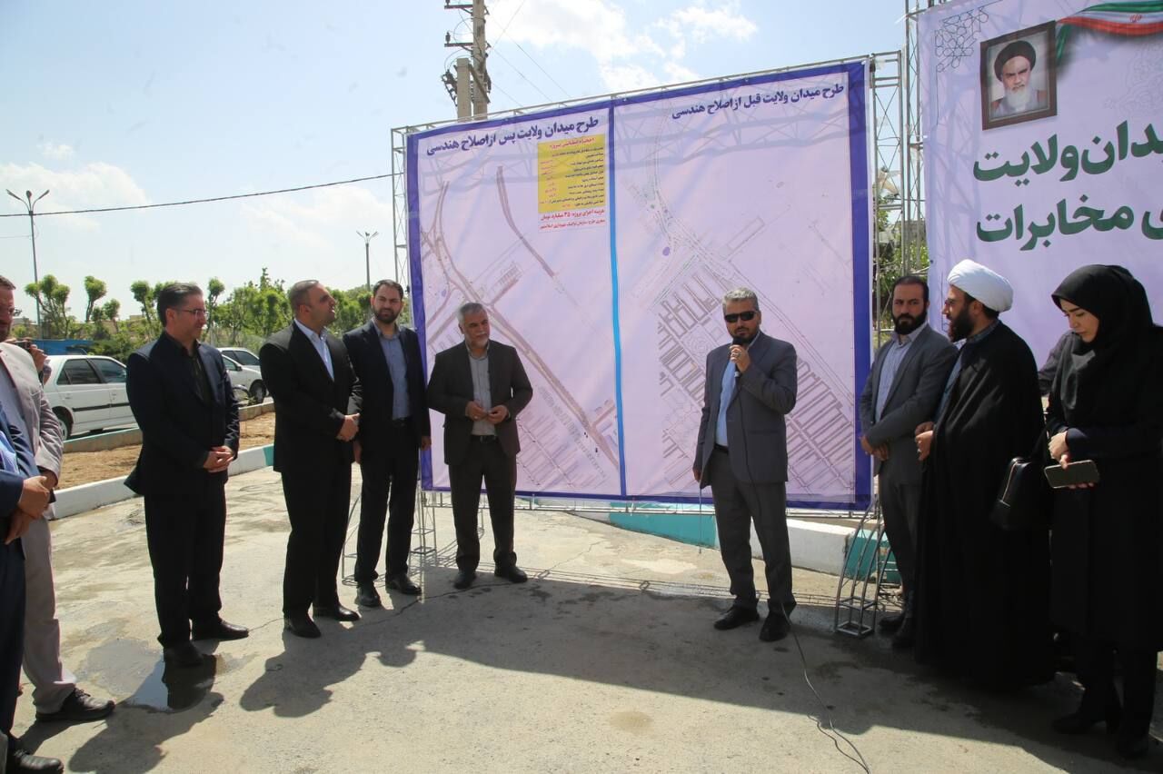 گشایش گره ترافیکی میدان ولایت اسلامشهر با اجرای طرح۴۰۰میلیاردریالی