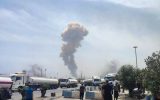وقوع انفجار مهیب در غرب بندرعباس