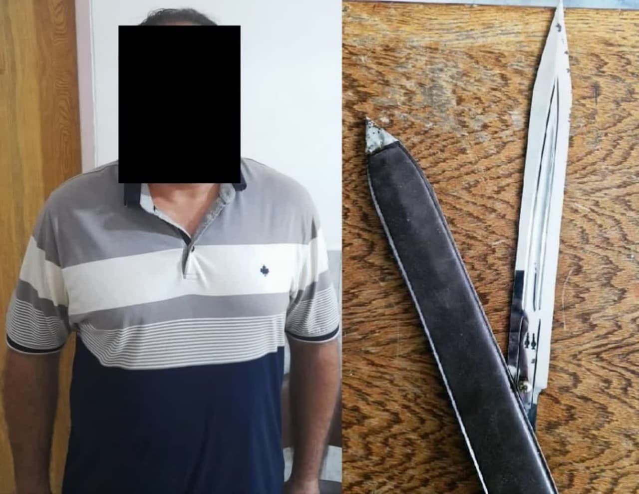 عربده کش خیابان زرافشان دستگیر شد / بازداشتگاه؛ پایان قداره بندی عربده کش خیابان زرافشان دستگیر شد / بازداشتگاه؛ پایان قداره بندی
