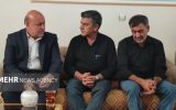 دیدار فرماندار اسلامشهر با خانواده مرحوم حسین نژاد؛قاتل مجازات می شود