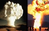 تصاویر فرود موشک‌های ایرانی در تلاویو