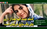 راننده خودرو عبوری به خاطر سرقت گوشی الهه را کشت