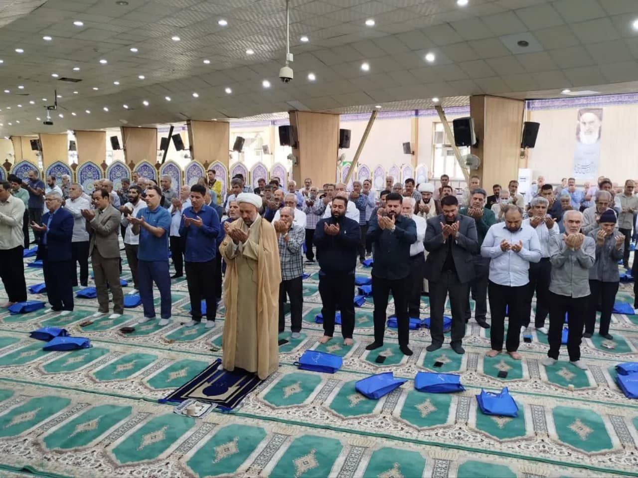 جلوه هایی از برگزاری نماز عید سعید قربان امروز جمعه ۱۶ خرداد