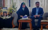 دیدار زهرا پزشکیان با خانواده مرحومه الهه حسین‌نژاد