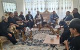 دیدار مسئولان اسلامشهر با خانواده‌ شهید اسلامشهری پدافند هوایی