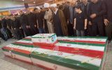 تشییع خانوادگی شهید ساداتی از دانشمندان هسته‌ای