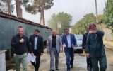 بازدید فرماندار اسلامشهر از مجتمع دهیران و شرکت سایپا لجستیک