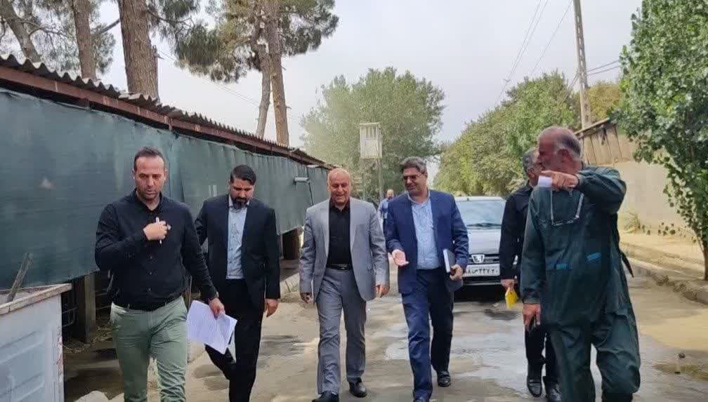 بازدید فرماندار اسلامشهر از مجتمع دهیران و شرکت سایپا لجستیک بازدید فرماندار اسلامشهر از مجتمع دهیران و شرکت سایپا لجستیک