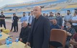 حضور فرماندار اسلامشهر در تمرین تیم آریو در ورزشگاه ۷ هزار نفری شهید سلیمانی