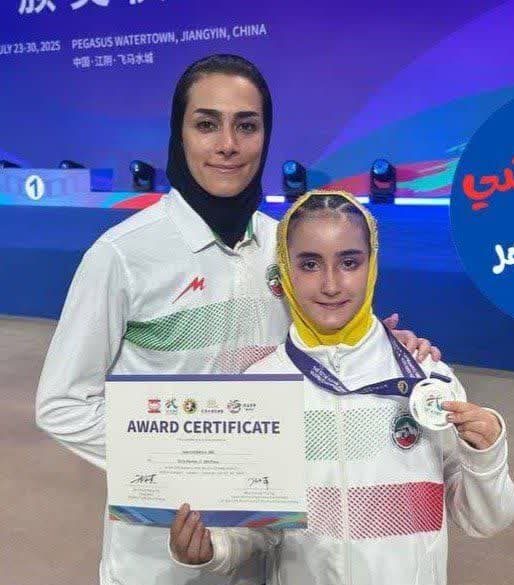 طوفان «هلیا چراغی در چین»؛ اسلامشهر با ۳ مدال آسیا را لرزاند