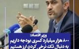 وزیر اقتصاد: کشور با کسری بودجه ۸۰۰ هزار میلیاردی مواجه است