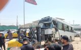 تصادف مینی‌بوس حامل زائران ایرانی در محور نجف به کربلا/۱۶ نفر مصدوم شدند