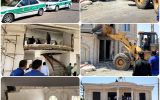تخریب یک خانه دوبلکس در پرند/ وقتی قانون حرف آخر را زد