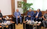 بررسی مسائل مربوط به رشته کشتی در دفتر فرماندار اسلامشهر