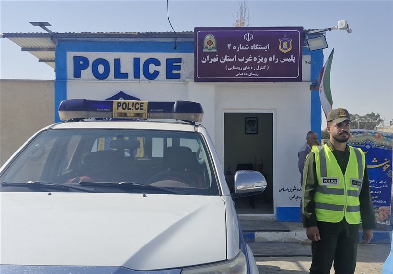 افتتاح ایستگاه پلیس راهور در روستای ده عباس اسلامشهر افتتاح ایستگاه پلیس راهور در روستای ده عباس اسلامشهر