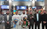 استقبال از قهرمانان و مربیان اسلامشهری در بازگشت از المپیک آسیایی بحرین