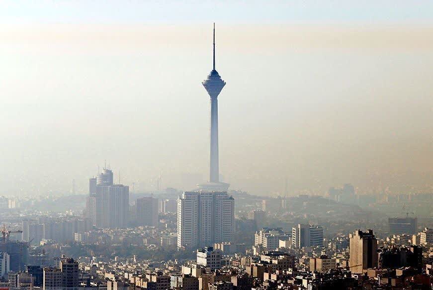 تهران از ابتدای سال، ۹۸ روز هوای آلوده داشته است