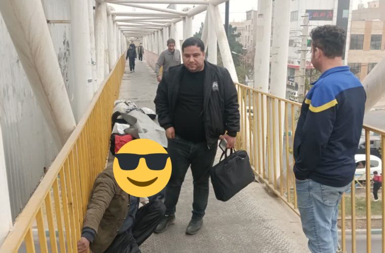 جمع آوری آسیب دیدگان اجتماعی  توسط شهرداری اسلامشهر